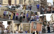 E cominciamo il tour, un po' su e un po' giù,  un occhio al traffico (per fortuna poco) e un altro alle cose da vedere.