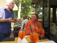 Gianfranco e Massimo, ma ci sono quattro spritz...