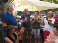 il comitato di premiazione e Totò tra sorpresa e soddisfazione "mi servivano proprio" ha dichiarato