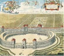 ... e qui vediamo come appariva il Progetto originale del Castello