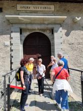 Entriamo in una delle "opere"