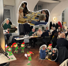 ... e quel gruppetto in un angolo defilato, che confabula, armeggia con attrezzature e palette?