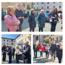 E in piazza Umberto I, vicino all'arco, si conclude il nostro tour