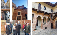 Nella stretta Via della Pace troviamo il ghetto ebraico, un complesso di abitazioni medioevali