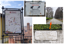 E pure cartelli (ufficiali e non) e un'interessante e curiosa scritta trovata cercando parcheggio!